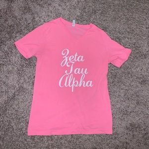 Zeta Tau Alpha Think Pink Shirt